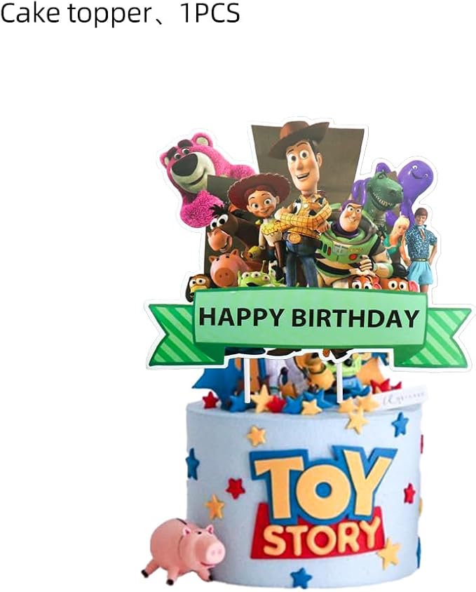 25PCS Cake Toppers Cupcake Toppers Cake Decorations Birthday Party Supplies Decorations (Style 7)