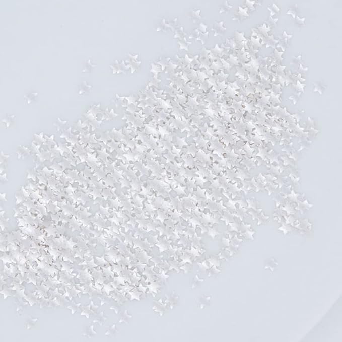 Edible Glitter Sprinkles for Cookie Decorating Edible Glitter for Drinks Fancy Silver Star Sprinkles for Cake Decorating Drink Glitters Cake Decorations Glitters for Cakes Vegan Sprinkle