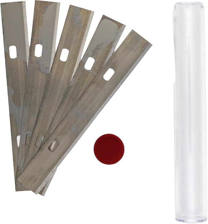 Warner 4 in. Replacement Scraper Blade (5-Pack) - 1 Each