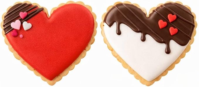 The Cookie Cutter Shop Fluted Heart Small 2.5 inch Cookie Cutter made from Tin Plated Steel