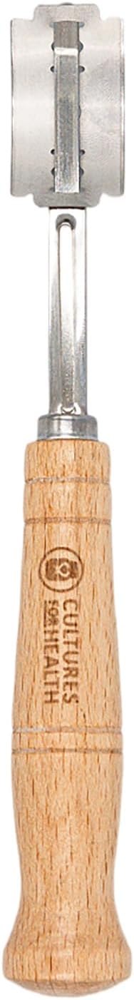 Cultures For Health Premium Bread Lame - Artisan Sourdough Scoring Tool with Precision Blade, Comfortable Handle, Durable Design for Professional Bakers & Home Kitchen, Perfect for Baking