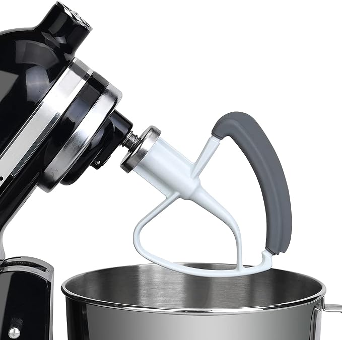 Flex Edge Beater for KitchenAid 4.5 and 5 Quart Tilt-Head Stand Mixers | Scrapes The Sides Effectively, Dishwasher Safe, Holding Up Well, Flex Edge Flat Beater