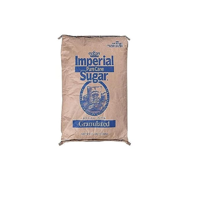 Imperial Sugar Granulated 25Lbs, 1 LB