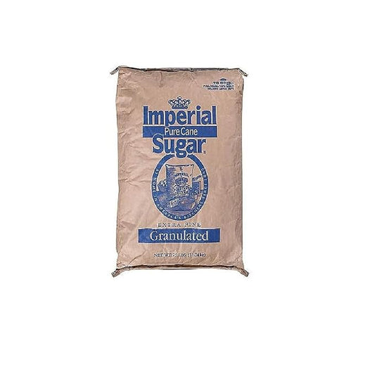 Imperial Sugar Granulated 25Lbs, 1 LB