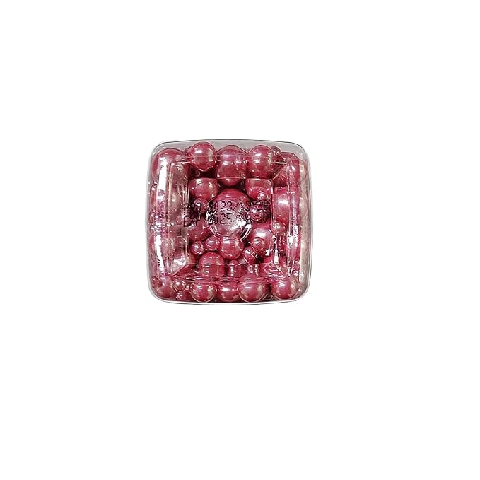 Edible Rose Gold Sugar Pearls Candy Sprinkles 120G/ 4.23Ounce Baking Cake Sprinkles Cupcake and Cake Topper Cookie Decorations Wedding Party Valentines Halloween Christmas Supplies