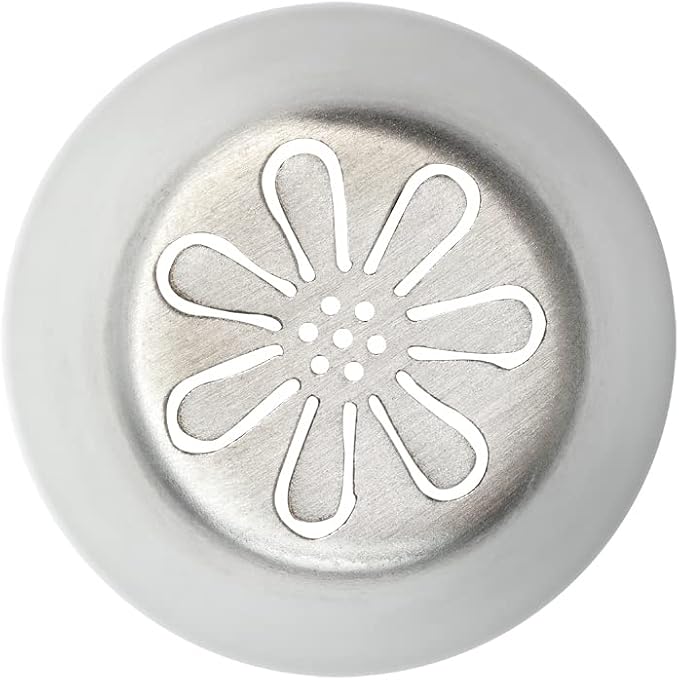 Restaurantware-Russian Piping Tip, 1 Daisy Cake Decor Piping Tip - #2, Corrosion-Resistant, Stainless Steel Decorating Tip For Frosting, Dishwashable, Decorate Cupcakes, Cakes, or Cookies