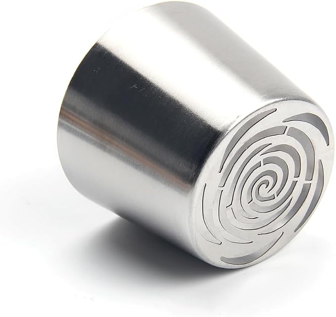Extra Large Russian Piping Tips - Stainless Steel Flower Nozzles Set for Cake Decorating, Rose & Floral Icing Tips for Cupcakes, Cookies Professional Baking Tools (XXL, Style 51)