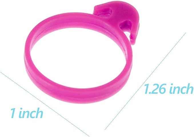 Makmeng 30 Pcs Pastry Bag Ties,Silicone Piping Bag Ties, Reusable Icing Bag Ties Cake Decorating Bag and Pastry Sipplies Clips - Suitable for Cupcakes Cookies and Pastry Seal (5 Color)