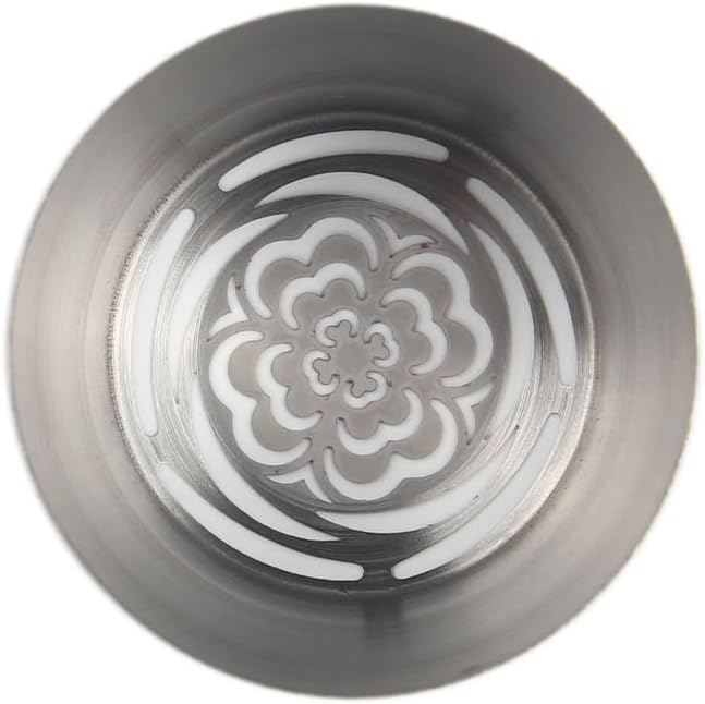 1 Pcs Stainless Steel Extra Large Russian Tulip Flower Icing Tip, Pastry Frosting Piping Nozzle for Marshmallow Bouquet, Cake Decorating Piping Tip, Baking Tools for Cookies Cupcake Decoration, Silver