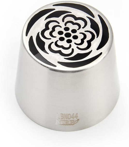 1 Piece Stainless Steel XXL Russian Flower Icing Tip,Pastry Frosting Piping Nozzle for Cake Marshmallow Bouquet, Flower Frosting Nozzles for Decorating,Cake Icing Tips