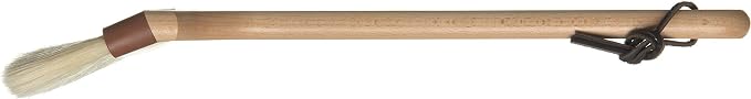 SPARTA Nylon Pastry Brush – 4037100 Pastry Brush for Baking Angled Boar Bristle Brush with Hardwood Handle and Epoxy-Set Bristles for Kitchens, Restaurants or Catering, Food Prep, 4in, Pack of 12