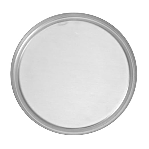Chef Approved Aluminum Stable Dough Proofing Pan Lid | Professional Round Shape Retarding Stackable Bakeware Pot for Bakery Pastry Coffee Shop | Fits 48DPAN | Break Resistant, 8.6"W x 8.6"D x .13"H