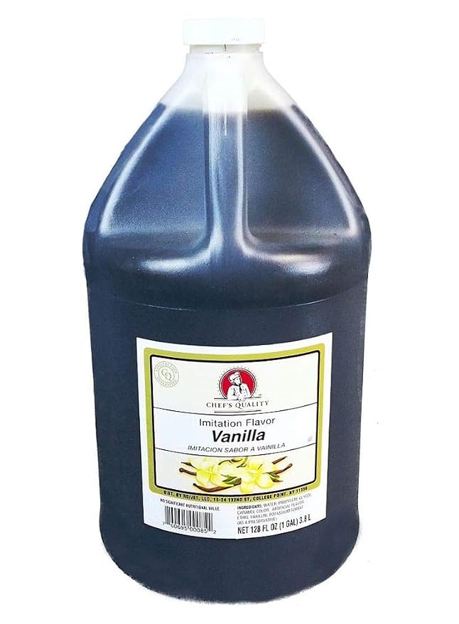 Chef's Quality Imitation Vanilla 1 Gal