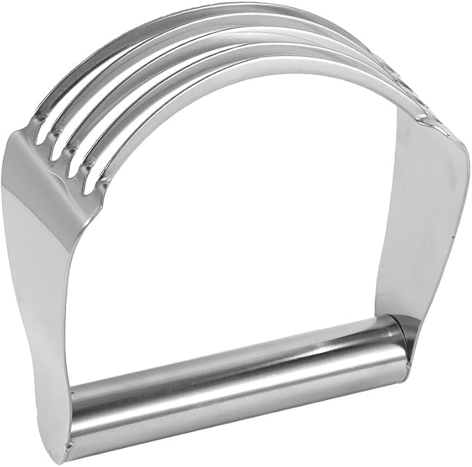 Dough Blender, Pastry Cutter, Stainless Steel Pastry Blender, Dough Cutter Multipurpose Handheld for Home Baking Tools