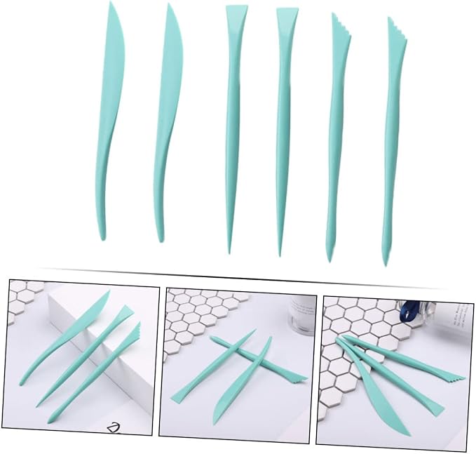1set Fondant Modeling Tools Set Cake Sculpting Kit for Sugar Paste Decoration Lightweight for Home Baking and