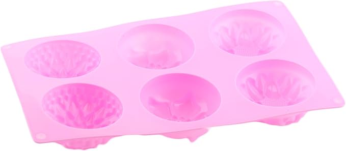 6 Cavity Flowers Shaped Silicone Chocolate Molds Sunflowers Daisy Mold For Chocolate Candy Set Of 2