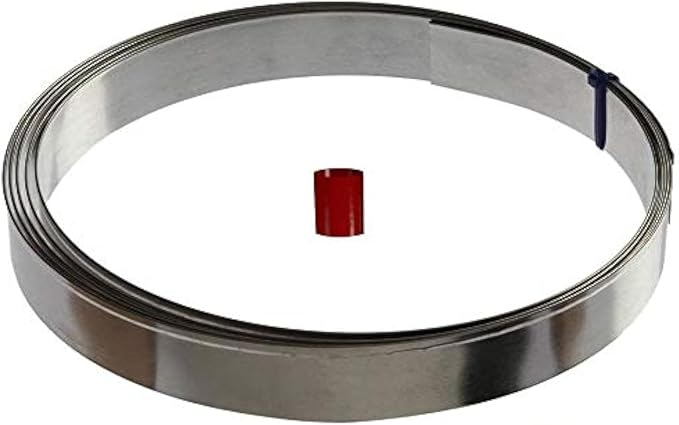 Foose Custom Cookie Cutter Maker 10ft x 1in Coil Tin-Plated Steel – Make Your Own - Strip Roll DIY Cookie Cutter Kit – Food Safe USA Made