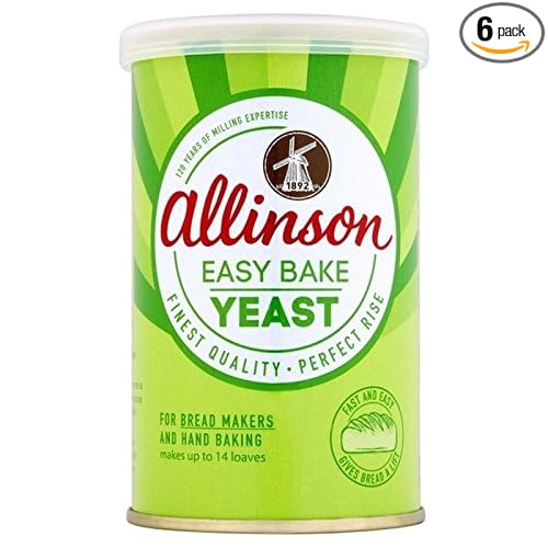 Allinson Easy Bake Yeast Tin 100g - Pack of 6