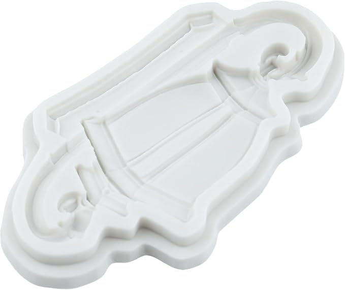 Vintage Street Lamp Silicone Mold European Wall Light Fondant Molds for Cake Decorating Cupcake Topper Chocolate Candy Polymer Clay Gum Paste