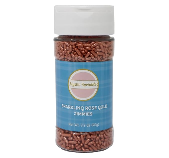 Mystic Sprinkles Solid Color Jimmy Sprinkles (Sparkling Rose Gold)