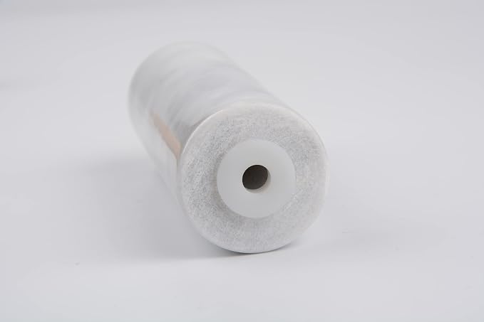Tianman Small Marble Rolling Pin Pizza Roller, Marble Pastry Roller Non-Stick T-Type, For Cake Baking Tortilla Fudge Pizza Cookies and Other Kitchen Baking Cooking (Type 1 White).