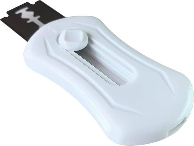 Sourdough Scorer Tool, Extractable Bread Lame Dough Scoring Knife (White) | Upgraded Magnetic Scoring Knife for Sourdough Bread Baking, Bread Razor for Homemade Bread, Includes 10 Razor Blades