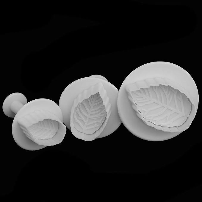 33 Piece Fondant Cake Cookie Plunger Cutter Sugarcraft Flower Leaf Butterfly Heart Shape Decorating Mold DIY Tools