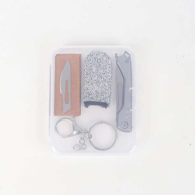 Dough Scorer Knife Folding Bread Scorer Tool with Extractable Blade Dough Scoring Tool Kit for Baking
