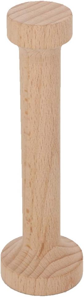 1 Piece Tart Tamper Double Sided Pastry Dough Tart Tamper Wooden Pastry Tamper DIY Baking Shaping Kitchen Tool Cheesecakes Desserts Muffin Pecan Pies