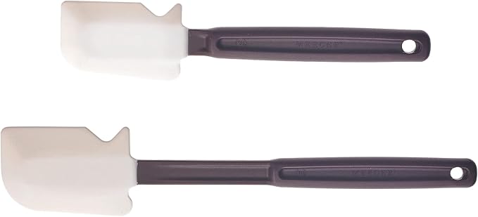 Mercer Culinary 10" & 14" Heat Resistant Silicone Spatulas - 2 Pack