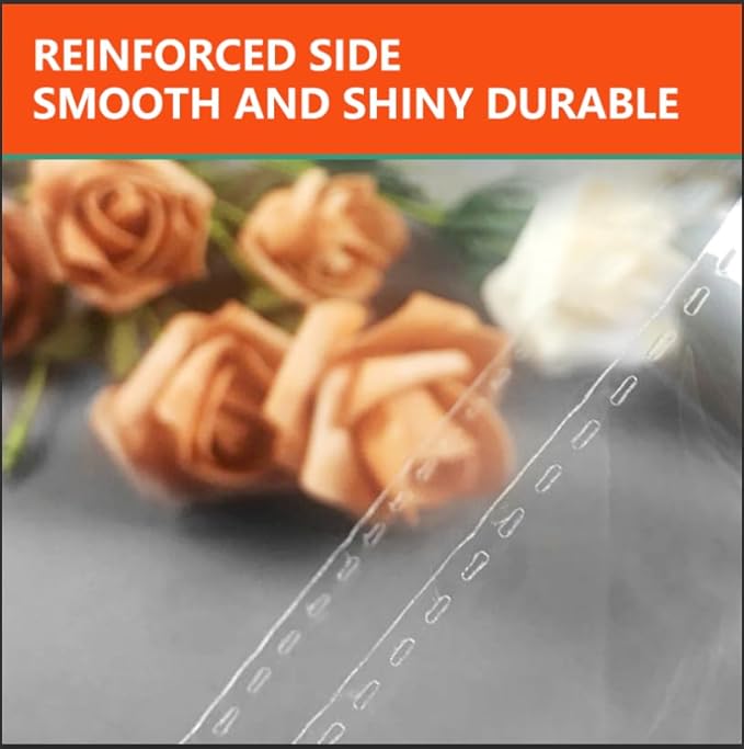 iMailer - 1000 Pcs - 6" x 9" Clear Plastic Cellophane Bags - Resealable Self Sealing Cello Bags for A7 A8 A9 Cards & Envelopes, Photo, Prints, Candies