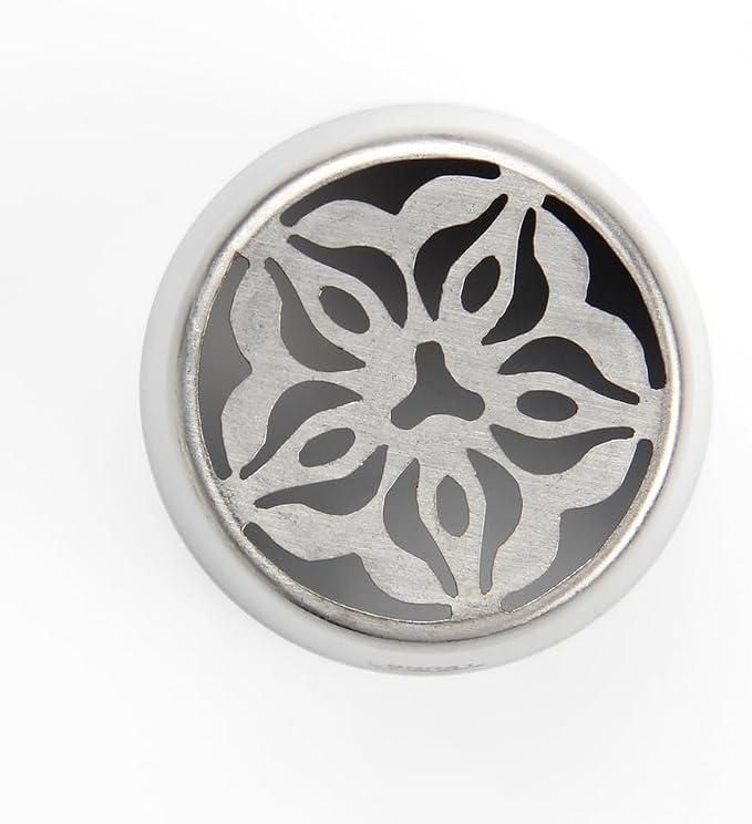 1 Piece Stainless Steel XXL Russian Flower Icing Tips,Pastry Frosting Piping Nozzle for Marshmallow Bouquet,Cake Decorating Piping Tips,Flower Frosting Nozzles for Decorating