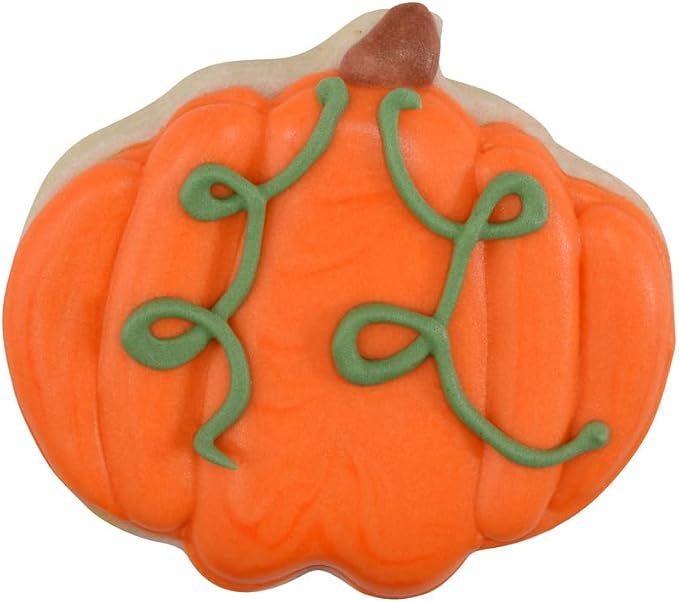 R&M International Mini Autumn Leaf Cookie Cutters, Acorn, Pumpkin, Oak, Maple, Aspen, Apple, 6-Piece Set in Gift Tin