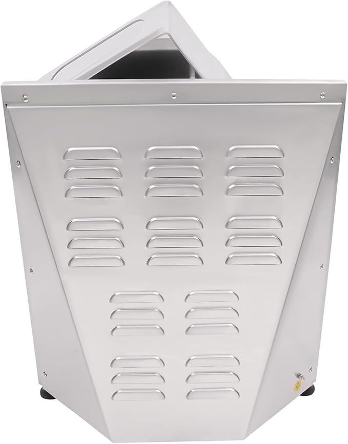 Commercial Pizza Dough Roller Sheeter 110V 370W 4-12inch Automatic Electric Pizza Dough Sheeter Machine Pastry Press, 0.7-5.4mm Adjustable Thickness for Bakeries, Pizza Shops, Restaurants