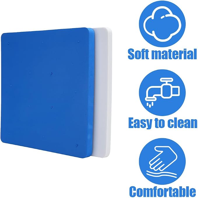 Tiiyee Sugar Flower Foam Pad, Fondant Cake Decorating Modelling Sponge Mat | Food Grade Non Stick Drying Tray for Leaves Leaf Making Accessories Kit Gum Craft Paste Clay Tool DIY Baking Art Decoration