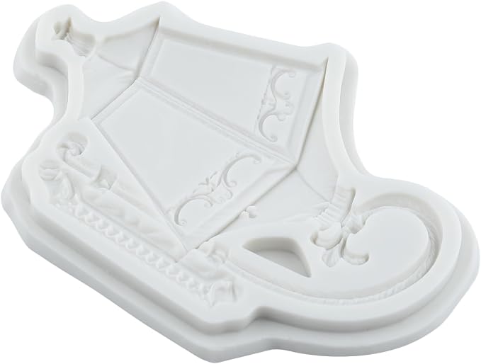 European Vintage Wall Light Silicone Mold Street Lamp Fondant Molds for Cake Decorating Cupcake Topper Chocolate Candy Polymer Clay Gum Paste