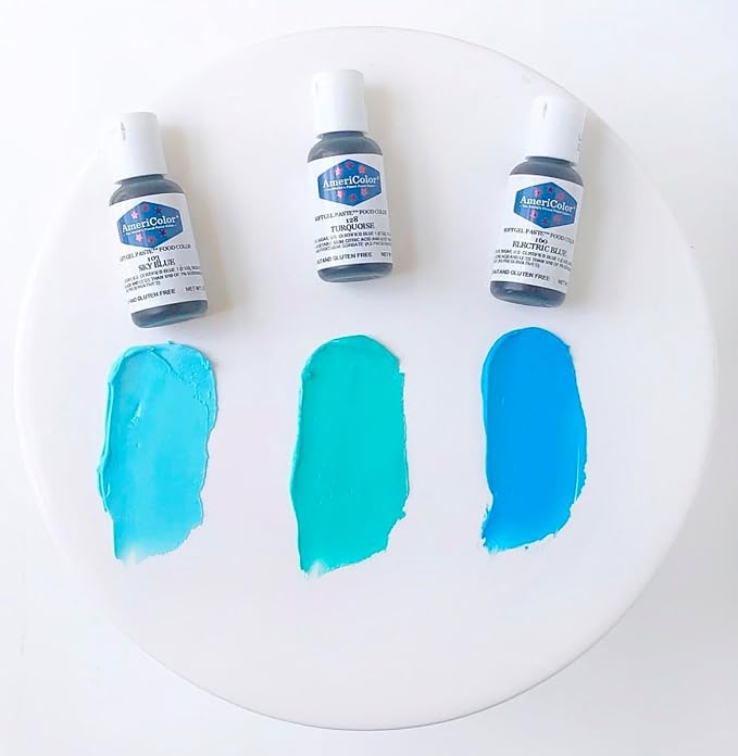 Americolor Soft Gel Paste Food Color, Turquoise
