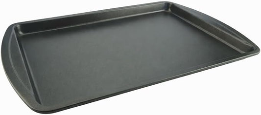 Wee's Beyond 17" X 11" Non-stick Easy Release Medium Bake ware Cookie Sheet Pan, Dark Gray
