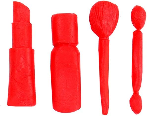 O'Creme Silicone Fondant Mold, Cosmetics: Small Makeup; Use for Chocolate Pudding, Candy, Jelly, Soap Modeling