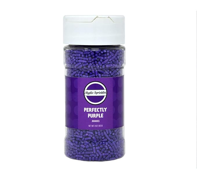 Mystic Sprinkles Solid Color Jimmy Sprinkles (Perfectly Purple)