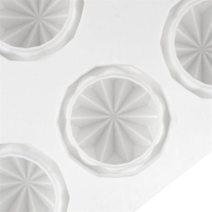 mostsom 3D Diamond Chocolate Cookie Molds Chocolate Cover Cookie Silicone Molds for Candy Mini Cakes Jelly Baking (Diamond I1_11.6x6.88x1.72inch)