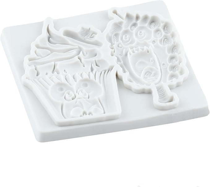 Ice Cream Polymer Clay Mold Popsicle Ice Cream Silicone Molds for DIY Crafts Epoxy Resin Casting Air Dry Polymer Clay Plaster Jewelry Making