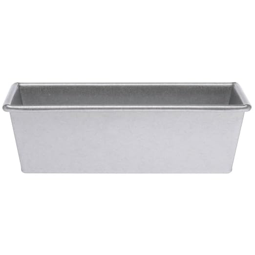 Chicago Metallic Bakeware Single Glazed Aluminum Steel #42S Bread Pan