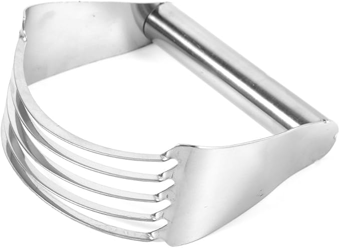 Dough Blender, Pastry Cutter, Stainless Steel Pastry Blender, Dough Cutter Multipurpose Handheld for Home Baking Tools