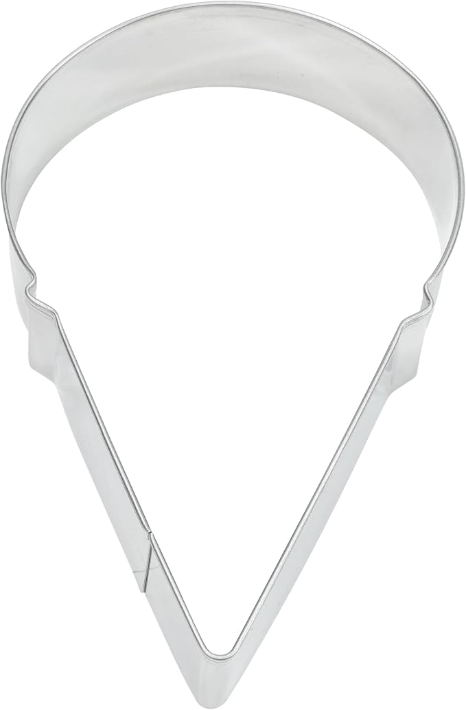 R&M Summer Treats Cookie Cutter 5-Piece Gift Set-Includes Ice Cream Cone, Snow Cone, Popsicle, Twin Pop Cookie Cutter with Recipe Card - Steel