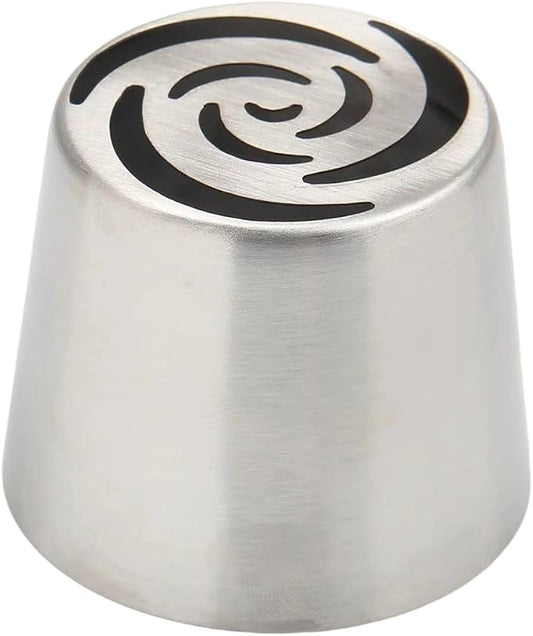 Extra Large Russian Piping Tip, Stainless Steel Flower Piping Tips Floral Icing Nozzles for Cake Decorating, Frosting, Cream Flower DIY Cookies