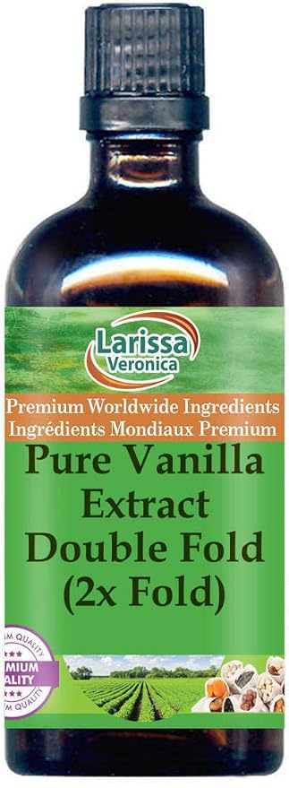 Pure Vanilla Extract Double Fold (2x Fold) (1 oz, ZIN: 527241)
