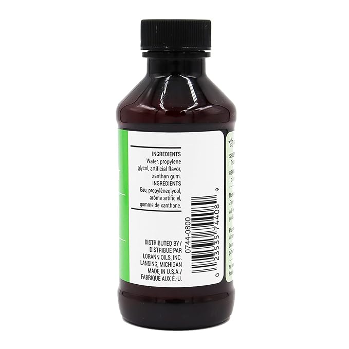 LorAnn Oils Coconut Bakery Emulsion: True Essence, Ideal for Boosting Fruit Tones in Cakes, Cookies & Desserts, Gluten-Free, Keto-Friendly, Extract Substitute Essential for Your Kitchen, 4 Oz, 3 Pack