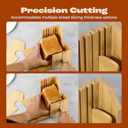 Bagel Slicer+8 Inch Bread Knife