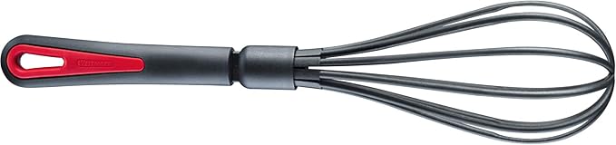 Westmark Gallant Whisk, 2.8" wide, Red/Black
